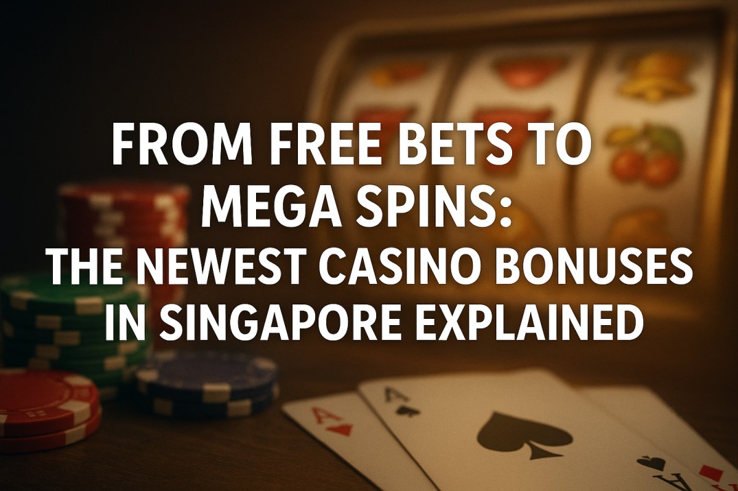 From Free Bets to Mega Spins: Newest Casino Bonuses in Singapore Explained