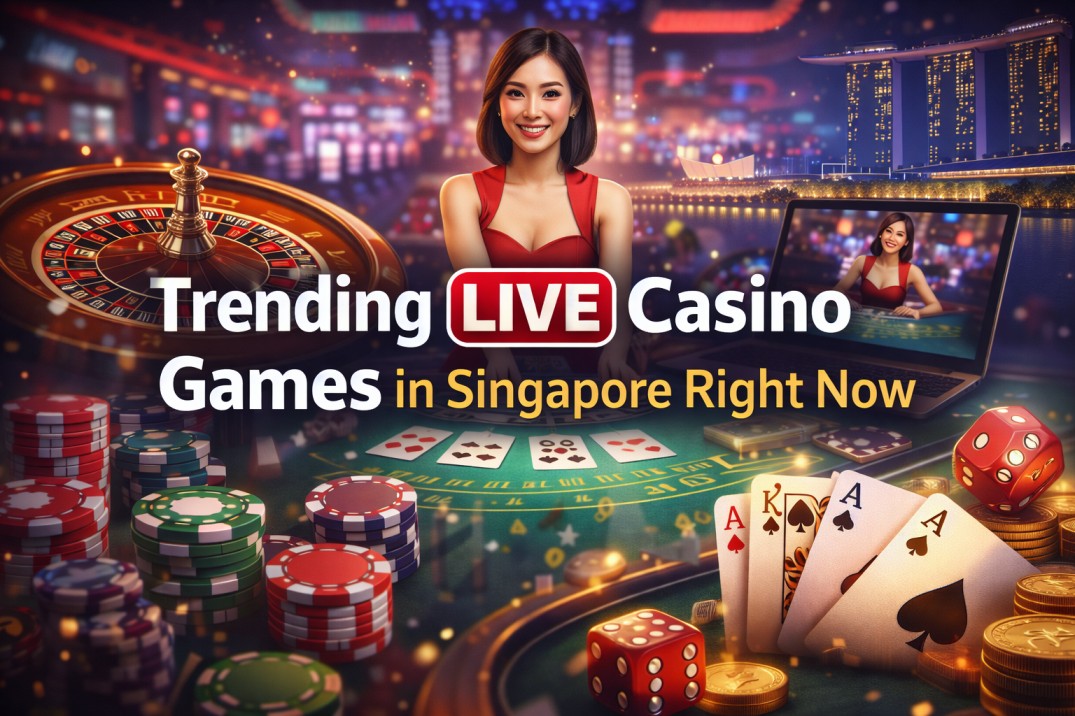Trending Live Casino Games in Singapore Right Now